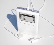 3d iPod model and illustration.
