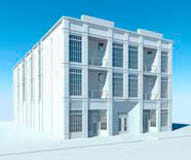 Condominium whitecard model.