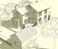 Residential modeling of a home.