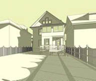 Sketchup house model.